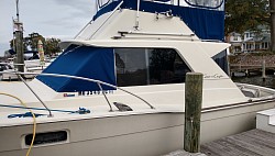 35% nano-ceramic on this boat looks great and cuts heat, Thank you Tom for your business, another fine job job by the jagged edge crew.