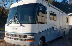 This motorhome in nano-ceramic makes for a nice vacation.